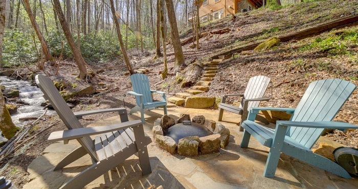 Others Peaceful Sylva Cabin w/ Mtn Views & Creek!