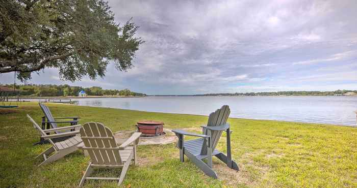 Lainnya Modern Lake Conroe House w/ Lakefront Park & Deck!