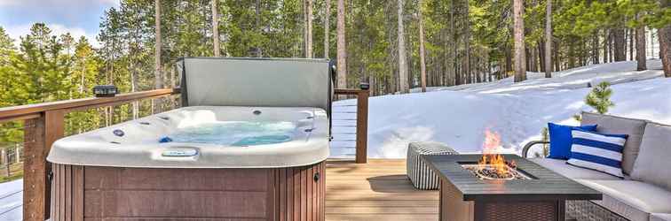 Lainnya Modern Private Mtn. Retreat w/ Hot Tub & Fire Pit!