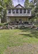 Imej utama Waterfront Sebec Lake Home w/ Yard + Fire Pit