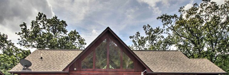 其他 Sevierville Cabin Stay w/ Spacious Deck!