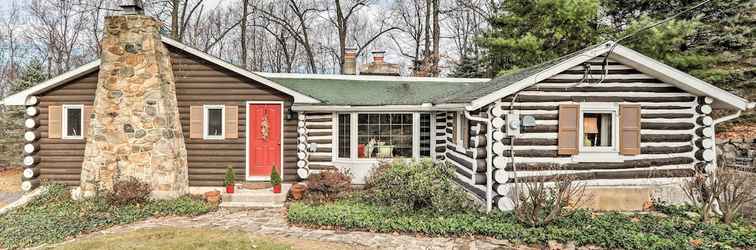 Lain-lain Macungie Cabin w/ Fireplace Near Bear Creek Skiing