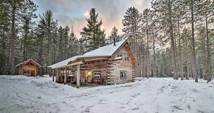 Lainnya Secluded Vanderbilt Cabin, 9 Mi to Treetops!