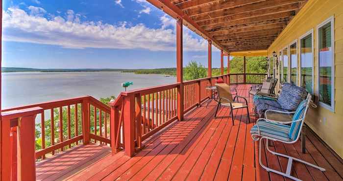 อื่นๆ Waterfront Lake Eufaula Home w/ Deck + Views!