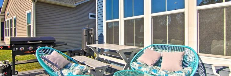 Others Modern Lewes Home w/ Deck, Grill + Pond View!