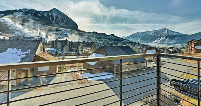 Others Crested Butte Townhome w/ Views - Steps to Lifts!