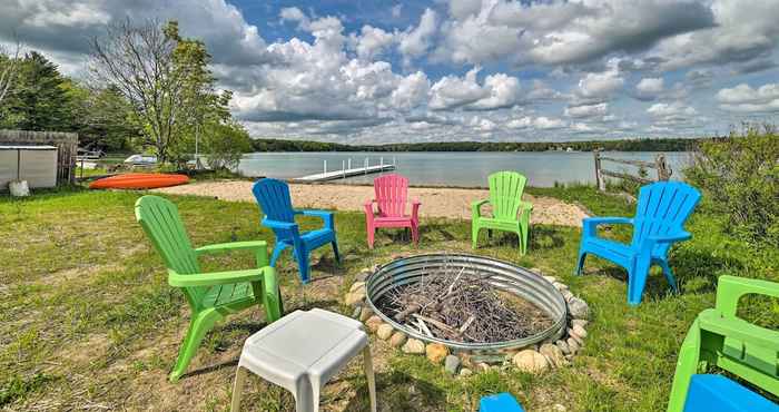 Others Kalkaska Home on Bear Lake w/ Boat Dock + Views!