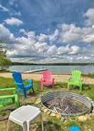 Imej utama Kalkaska Home on Bear Lake w/ Boat Dock + Views!