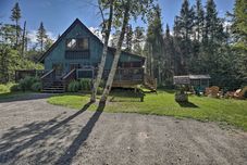 其他 Lake Placid Chalet: Deck & Forest Views!