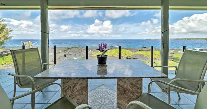 Lainnya Direct Oceanfront, Big Island Vacation Rental Home