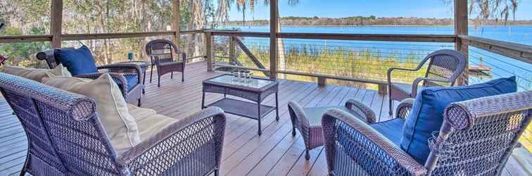 Khác Lakefront Crystal River Home w/ Private Dock!