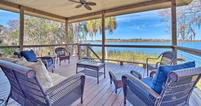 Khác Lakefront Crystal River Home w/ Private Dock!