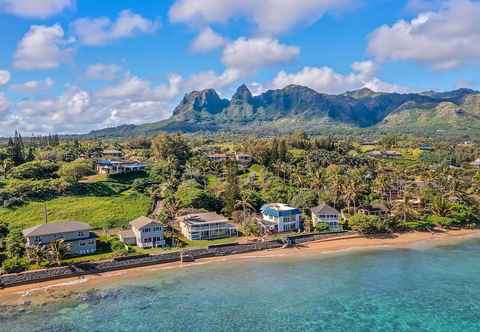 Khác Oceanfront Home, Halfway Between Lihue & Hanalei!