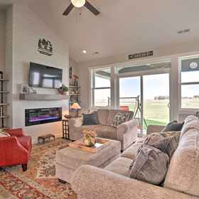 Interior1波索州立公園附近的家庭友善住宅,格兰特县飯店