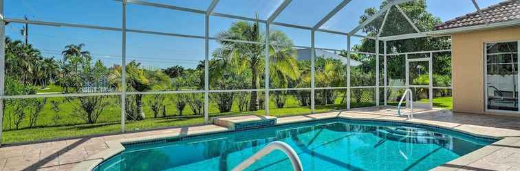 Lain-lain Chic Cape Coral Villa w/ Sunny Private Pool!