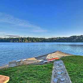 Primary image1Waterfront Olympia Home w/ Private Beach & Kayaks!,The Evergreen State College飯店