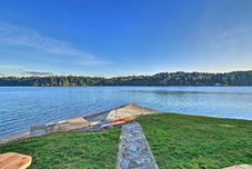 Others Waterfront Olympia Home w/ Private Beach & Kayaks!
