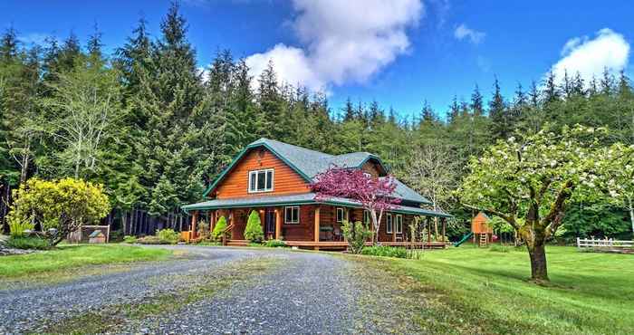 Others Peaceful Retreat on 10 Acres < 7 Miles to La Push