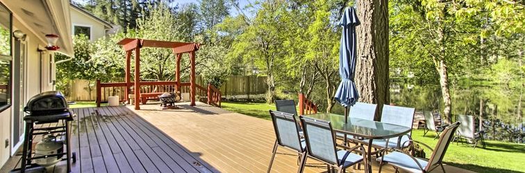 기타 Quiet Lakefront Olympia Home w/ Dock on Half Acre