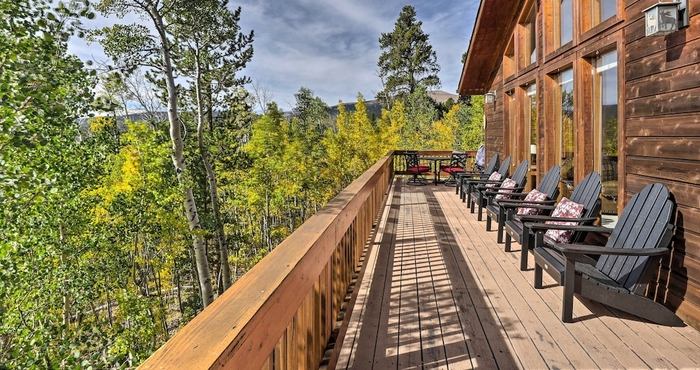 Others Luxury Fairplay Home w/ Deck, Grill & Mtn Views!