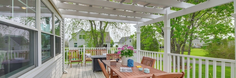 Lainnya Rockland Home w/ Deck 5 Mins to Historic Downtown!