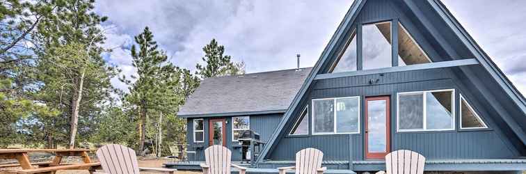 Lainnya Modern Guffey A-frame Cabin: Grill, 38 Acres!