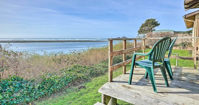 อื่นๆ Smith River Vintage Cabin W/oceanfront Deck+views!