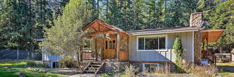 อื่นๆ Quaint Priest Lake Cabin w/ Patio < 1 Mi to Lake!