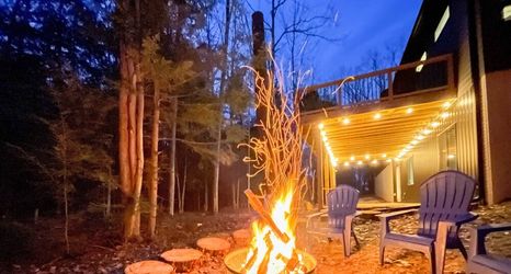 Others 2 Modern-chic Interlochen Home w/ Deck & Game Room!