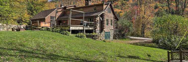 อื่นๆ Picture-perfect Vermont Mtn Cabin w/ Hot Tub!