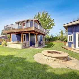 Interior1貝靈厄姆度假租賃屋,帶私人甲板,贝灵厄姆铁路博物馆飯店