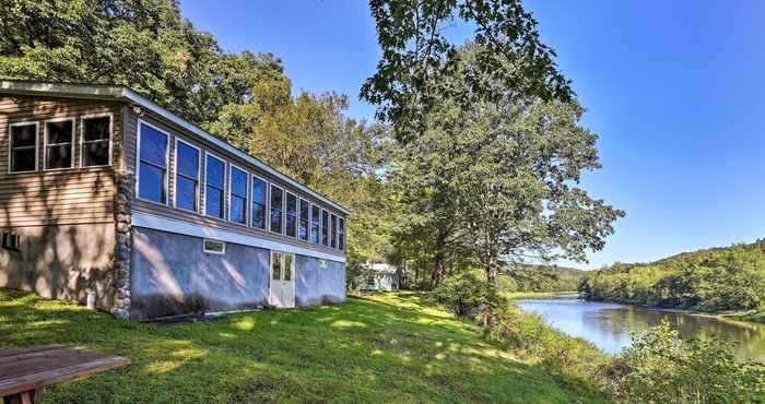 Others Beach Lake Cabin on Delaware River W/sunroom!