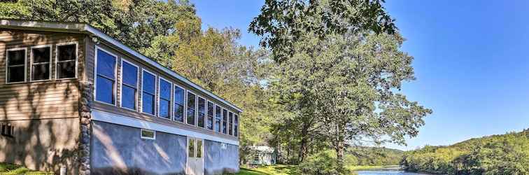 Lainnya Beach Lake Cabin on Delaware River W/sunroom!