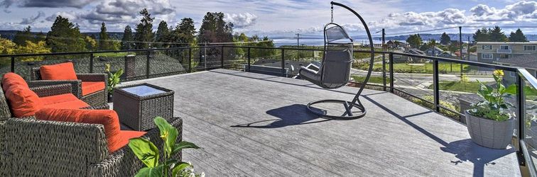 Others 'ruston Retreat' - Mod Home w/ Rooftop Deck!