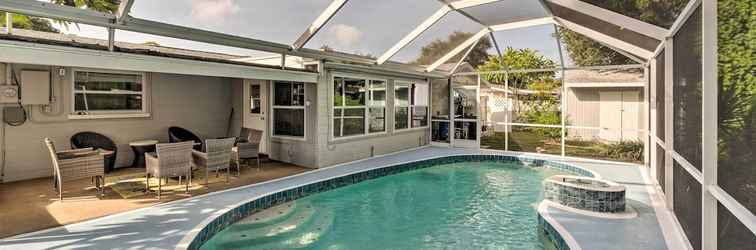 Lain-lain Peaceful Venice Villa w/ Patio - 2 Miles to Beach!