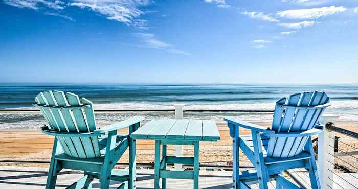 Others Flagler Beach Oceanfront Haven w/ Hot Tub!