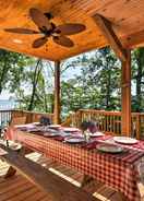 Imej utama Lakefront Rutledge Home w/ Fire Pit & Private Dock