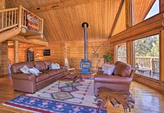 其他 5 Bend Log Cabin w/ Cascade Mountain Views!