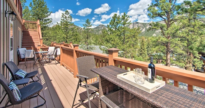 อื่นๆ Estes Park Condo w/ Deck & Views ~3 Miles to Rmnp!