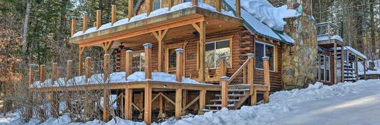 Khác Alpine Adventures: Cozy Log Cabin w/ Deck & Views!