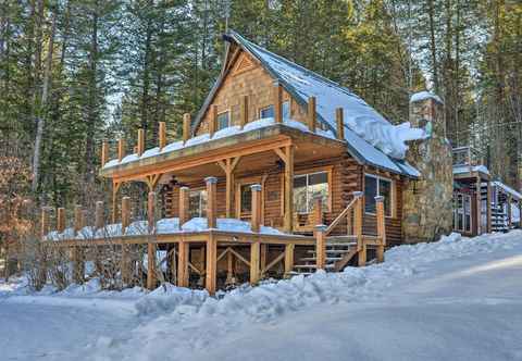 Khác Alpine Adventures: Cozy Log Cabin w/ Deck & Views!