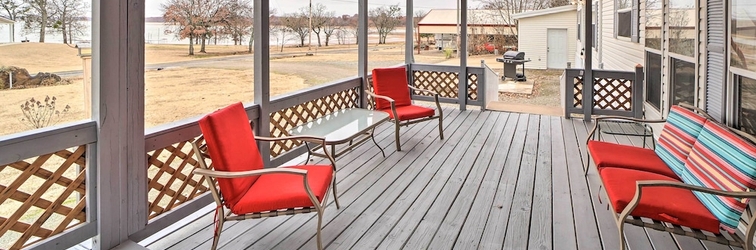 Others Eufaula Escape w/ Deck - Steps to Lake!