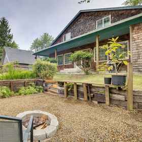 Interior1洛克威海灘迷人度假屋,步行至海洋!,内哈莱姆湾州立公园飯店