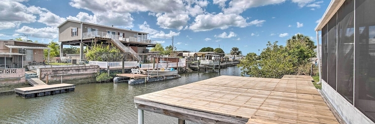 Others Sunny Hudson Escape w/ Gulf Views & Boat Dock