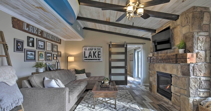 Lain-lain Tranquil Lakefront Cabin: Fire Pit, Grill & Patio