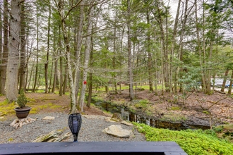 Lain-lain 4 Cozy Catskills Cottage: Creekside Deck & Fire Pit