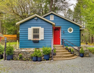 Lain-lain 2 Cozy Catskills Cottage: Creekside Deck & Fire Pit