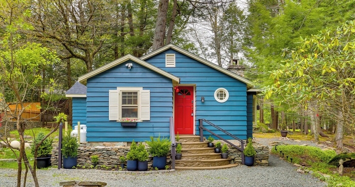 Lain-lain Cozy Catskills Cottage: Creekside Deck & Fire Pit