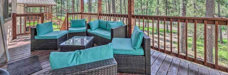 Lainnya Charming Ruidoso Home w/ Deck & Forest Views!