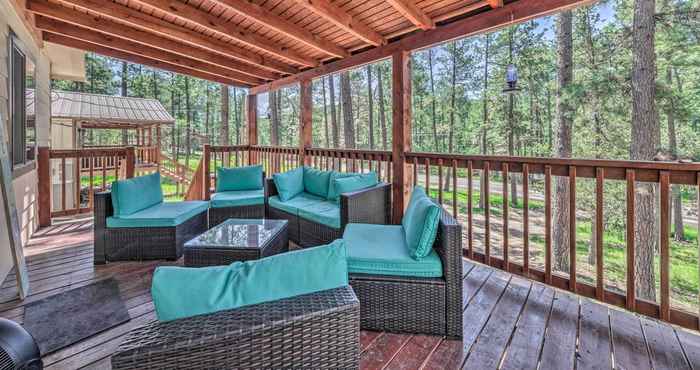 Lainnya Charming Ruidoso Home w/ Deck & Forest Views!